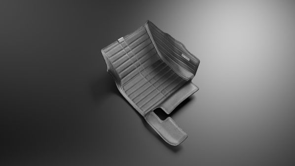 Пассажирский коврик KOONKA в салон Toyota Land Cruiser 300