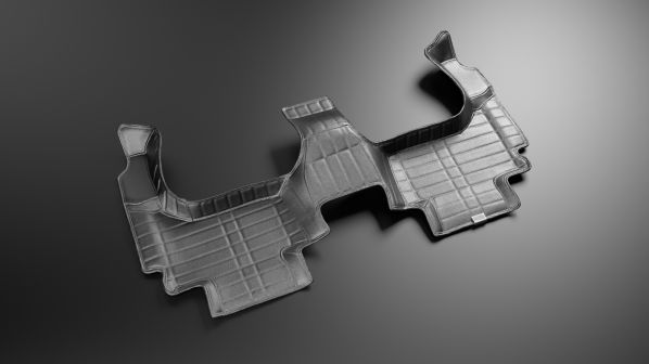 Задний коврик KOONKA в салон Toyota Land Cruiser Prado J250